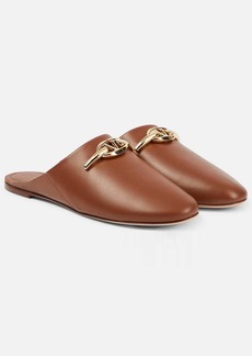 Valentino Garavani VLogo Signature leather mules