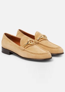 Valentino Garavani VLogo Signature suede loafers