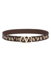 Valentino Garavani VLOGO Woven Belt