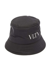 Valentino Garavani VLTN-logo cotton-gabardine bucket hat