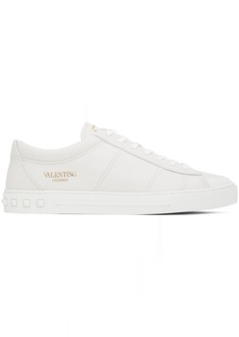 Valentino Garavani White City Planet Sneakers