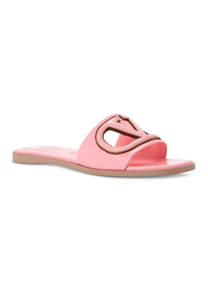 Valentino Garavani Women's Slip On Cutout Slide Sandals