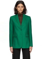 Valentino Green Wool Blazer
