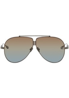 Valentino Gunmetal XVI Sunglasses