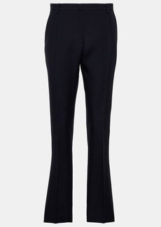 Valentino High-rise silk pants