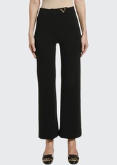 Valentino Jersey Pants with Logo Detail