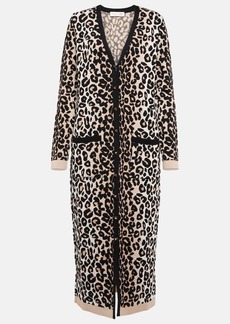 Valentino Leopard-print cardigan