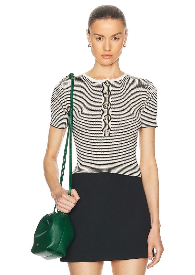 Valentino Lurex Knit Top