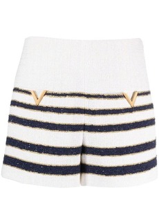 VALENTINO Mariniere striped shorts