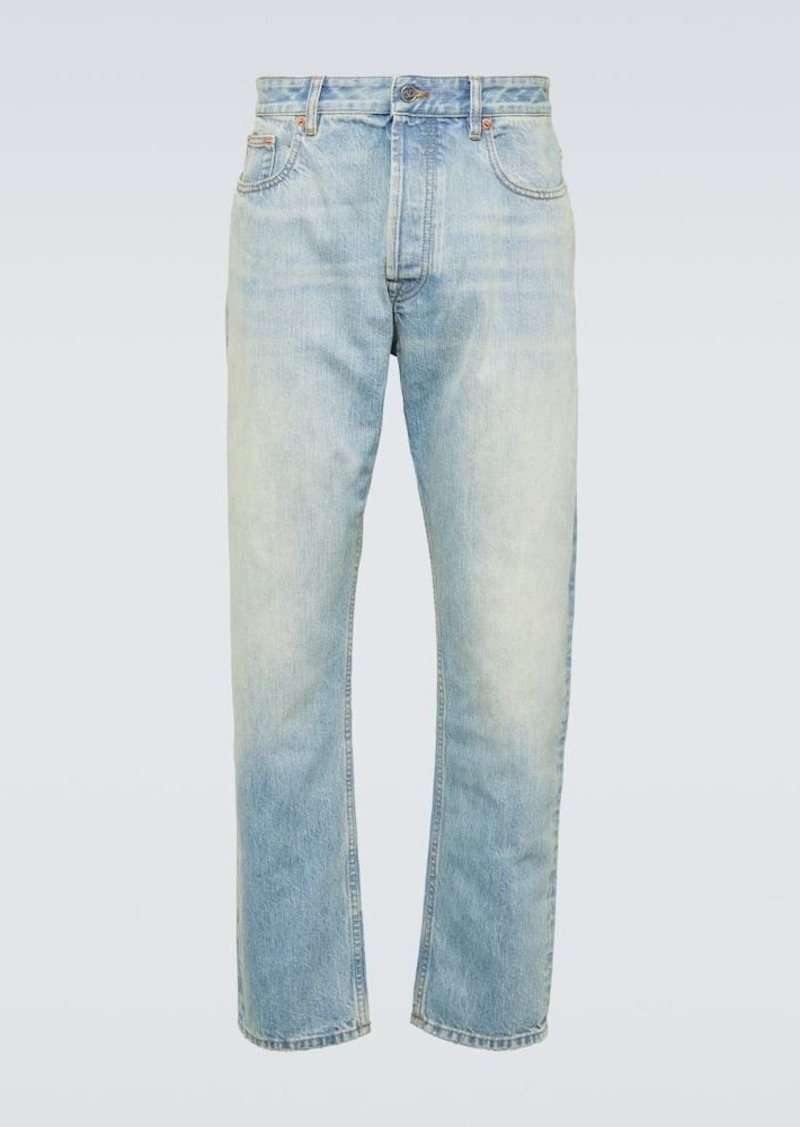 Valentino Cropped straight jeans