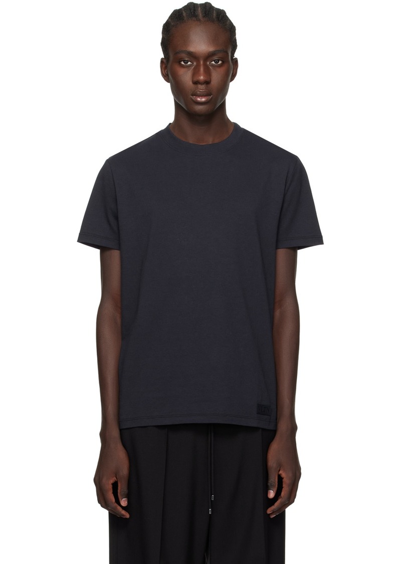 Valentino Navy Patch T-Shirt