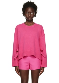 Valentino Pink Ribbon Sweater