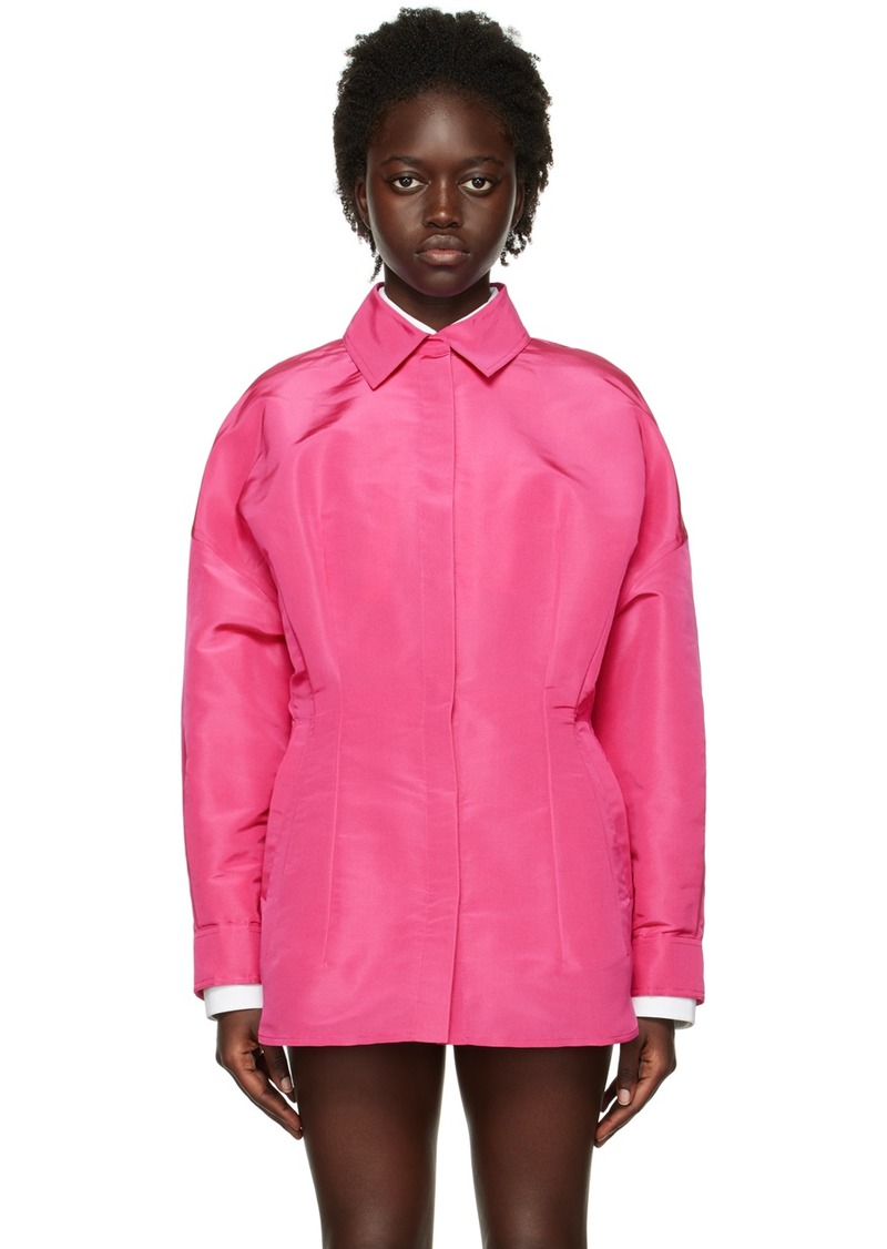 Valentino Pink Slim Jacket