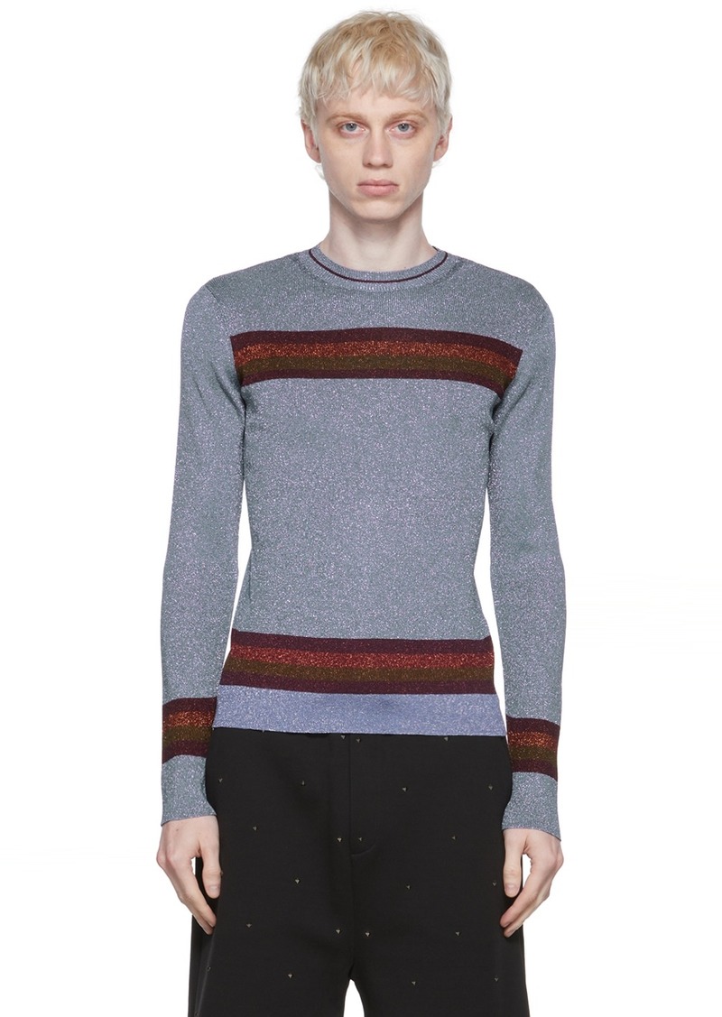 Valentino Purple Viscose Sweater
