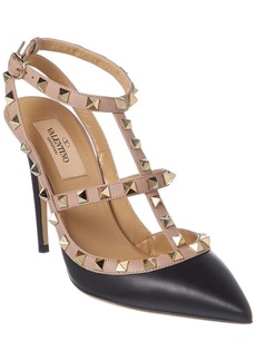 Valentino Rockstud Caged 100 Leather Pump