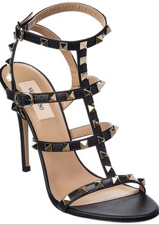 Valentino Rockstud Caged 100 Leather Sandal