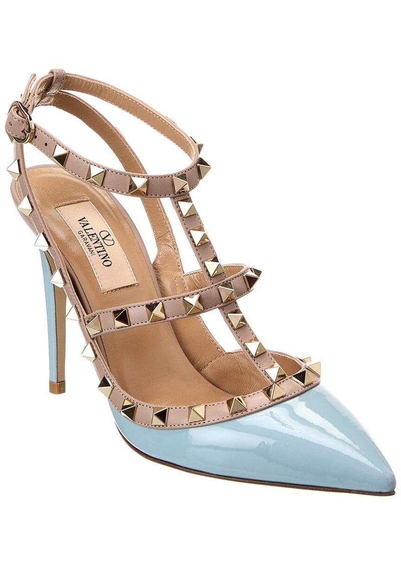 Valentino Rockstud Caged 100 Patent Pump