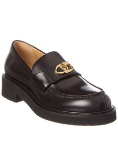 Valentino Rockstud Leather Loafer