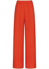 VALENTINO Silk wide-leg trousers