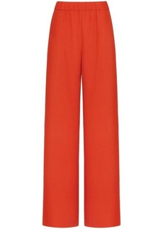 VALENTINO Silk wide-leg trousers