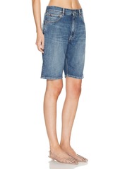 Valentino Solid Denim Short