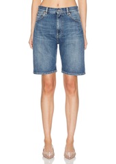 Valentino Solid Denim Short