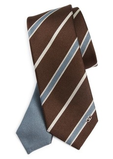 Valentino Garavani Stripe Silk Tie