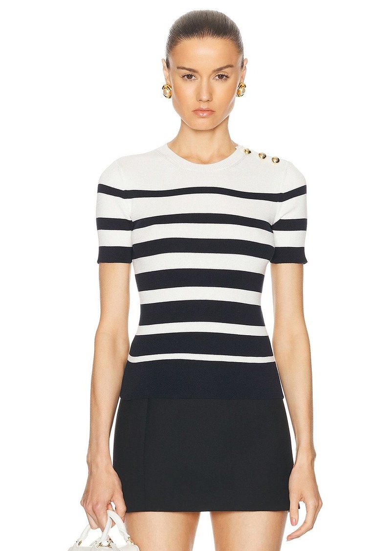 Valentino Stripe Top