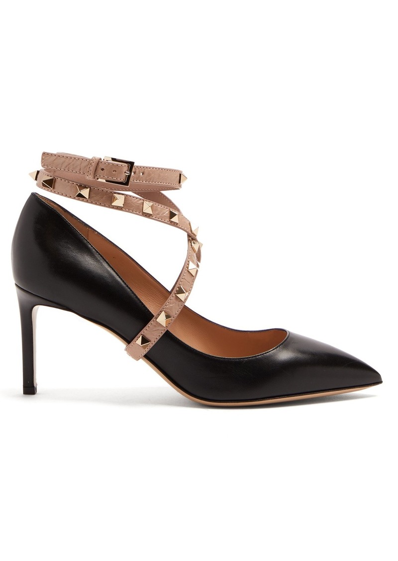 valentino studwrap slingback