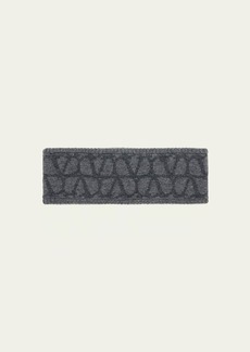 Valentino Toile Iconographe Cashmere & Wool Headband