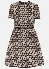 Valentino Toile Iconographe jacquard minidress