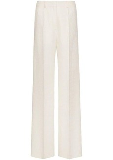 VALENTINO Toile Iconographe wool and silk blend trousers