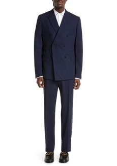 Valentino Garavani Two-Piece Double Breasted Wool Suit