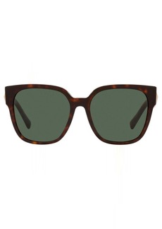 Valentino VA 4111F 500271 Oversized Square Sunglasses