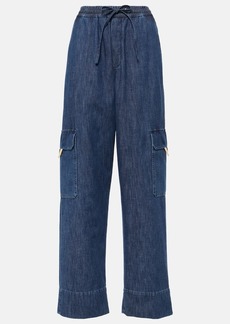 Valentino VGold wide-leg cargo jeans