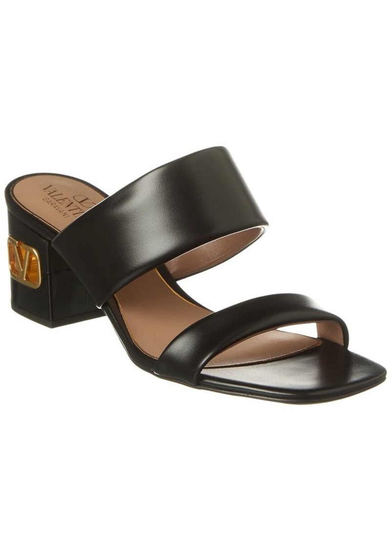 Valentino VLogo 60 Leather Sandal