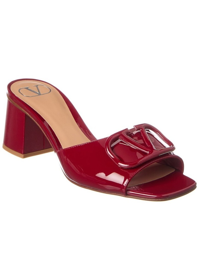 Valentino VLogo 60 Patent Sandal