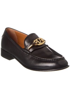 Valentino VLogo Leather Loafer