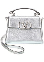 Valentino VLogo Leather Wallet On Chain