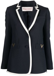 VALENTINO VLogo wool blazer jacket
