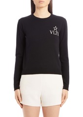Valentino VLTN Star Logo Wool & Cashmere Sweater
