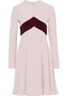 Valentino Garavani - Pleated two-tone silk-crepe dress - Pink - IT 38