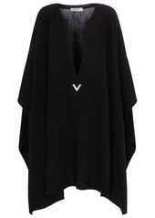 Valentino wool and cashmere poncho