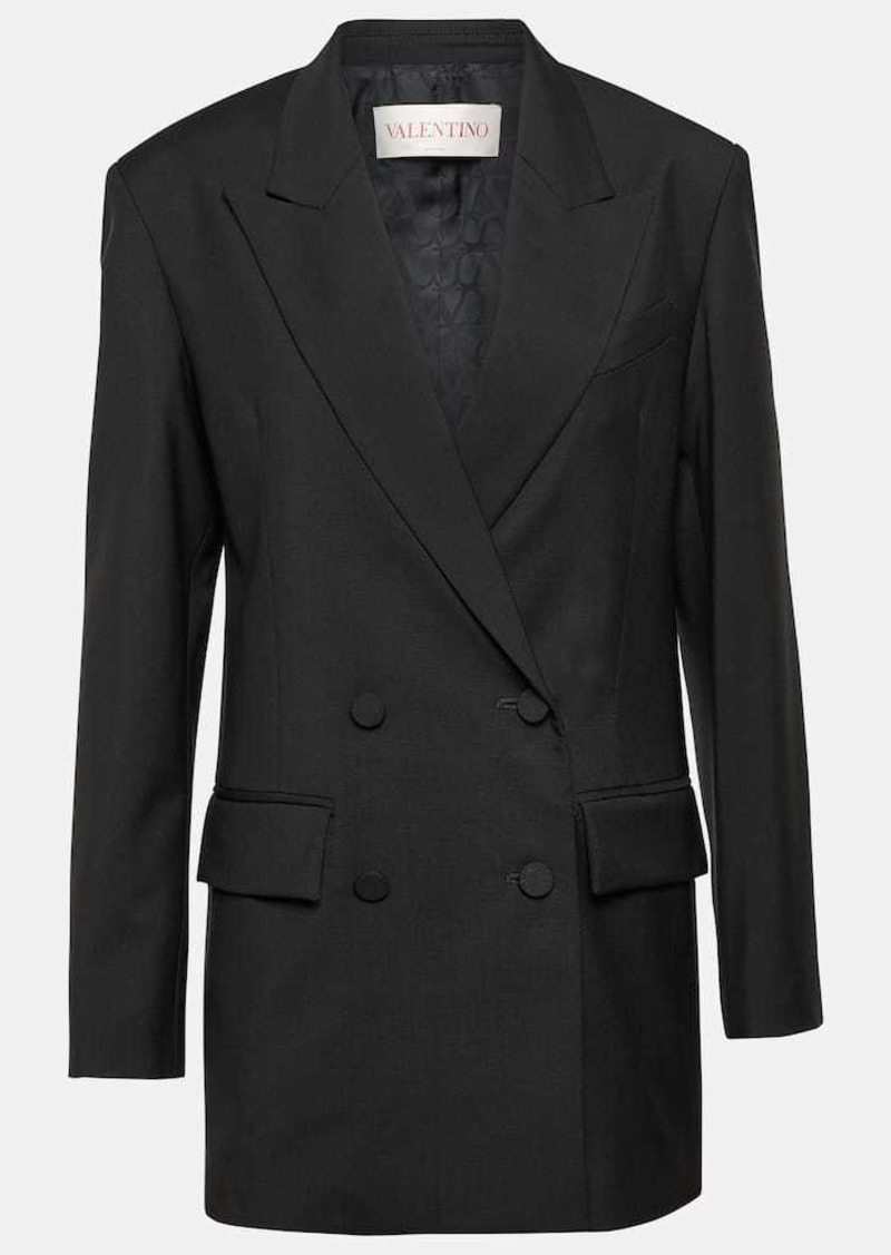 Valentino Wool and mohair blazer