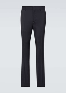 Valentino Wool and mohair straight pants
