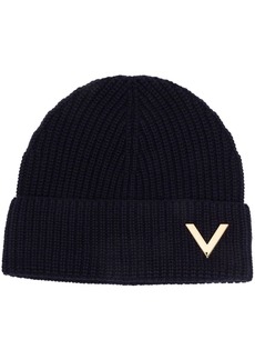 Valentino VGold cashmere beanie