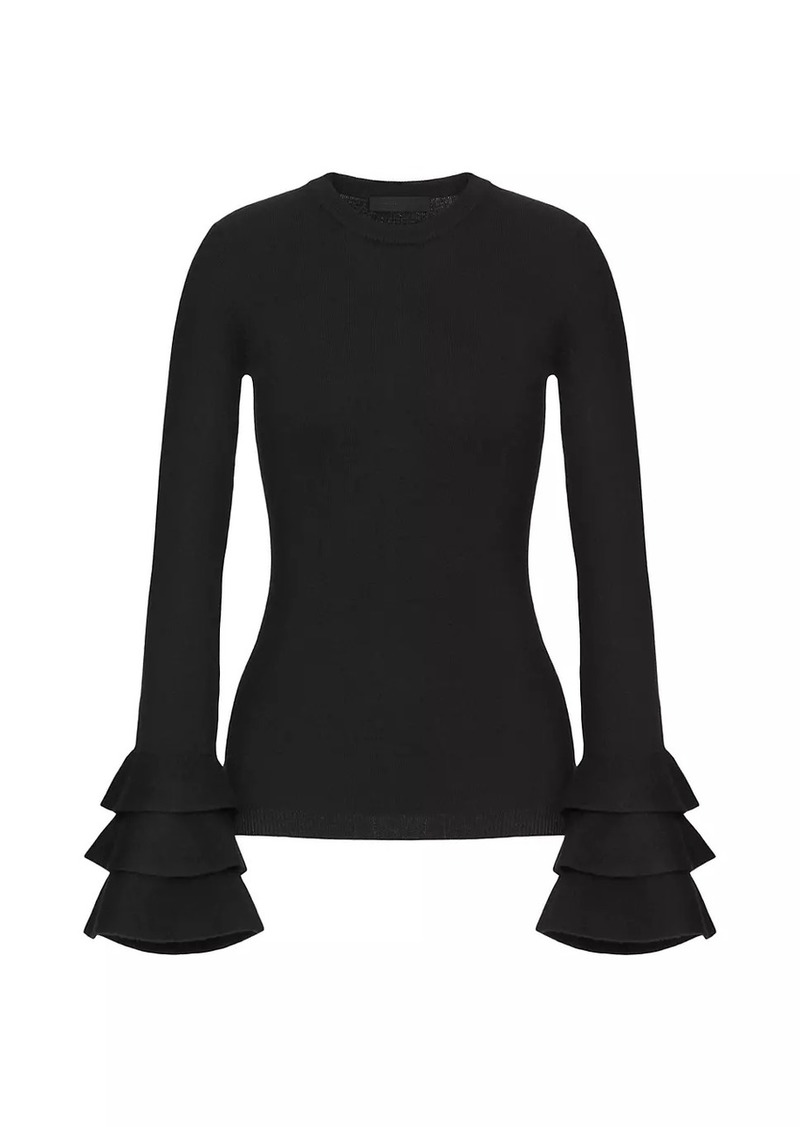 Valentino Viscose and Wool Sweater