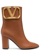 Valentino VLOGO block-heel ankle boots