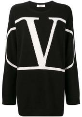 Valentino VLOGO cashmere oversized sweater