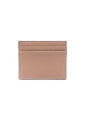 Valentino Vlogo Signature leather card holder